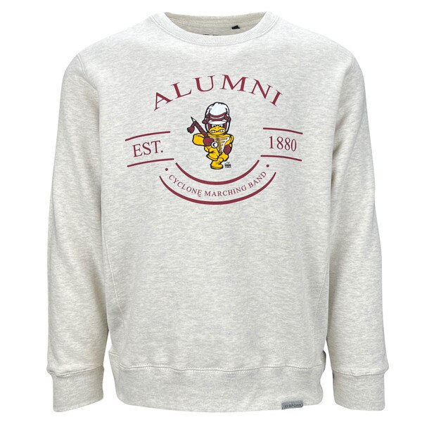 CI Sport Alumni Cyclone Marching Band Oatmeal Crewneck Sweatshirt